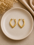 Leaf Shaped Hoops