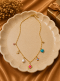 Starlit Whimsy Charm Necklace