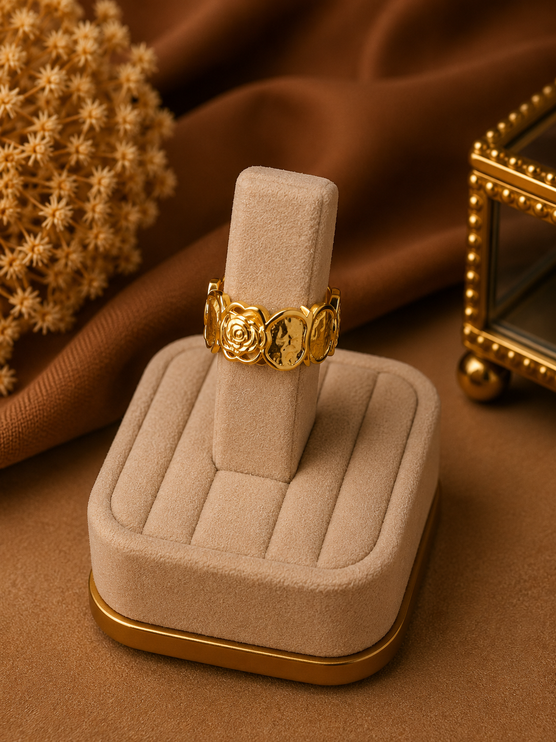 Rose Band Ring