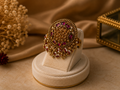 Ruby Temple Ring
