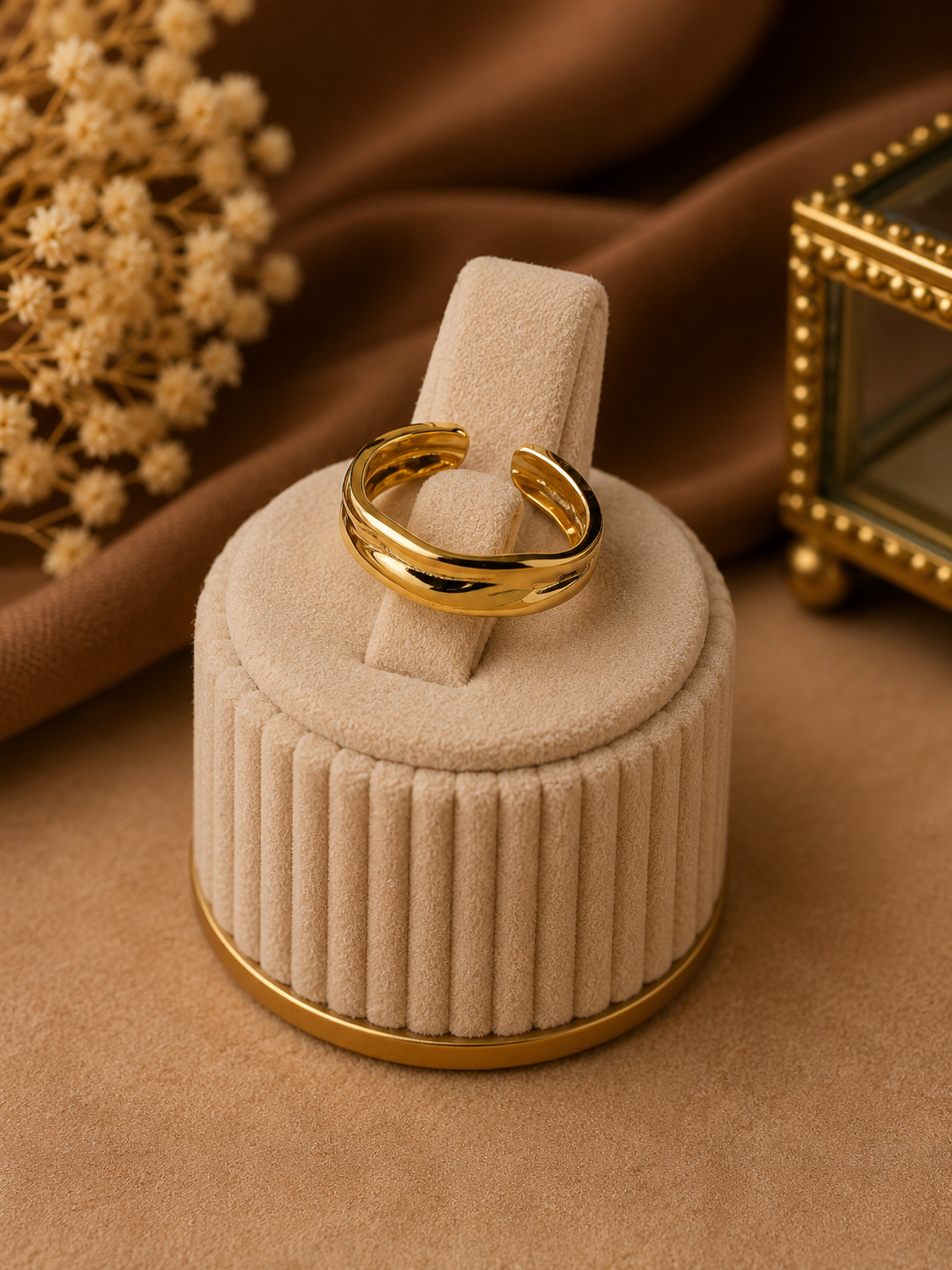 Hammered Band Ring