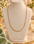 Classic Gold-Tone Snake Chain Necklace
