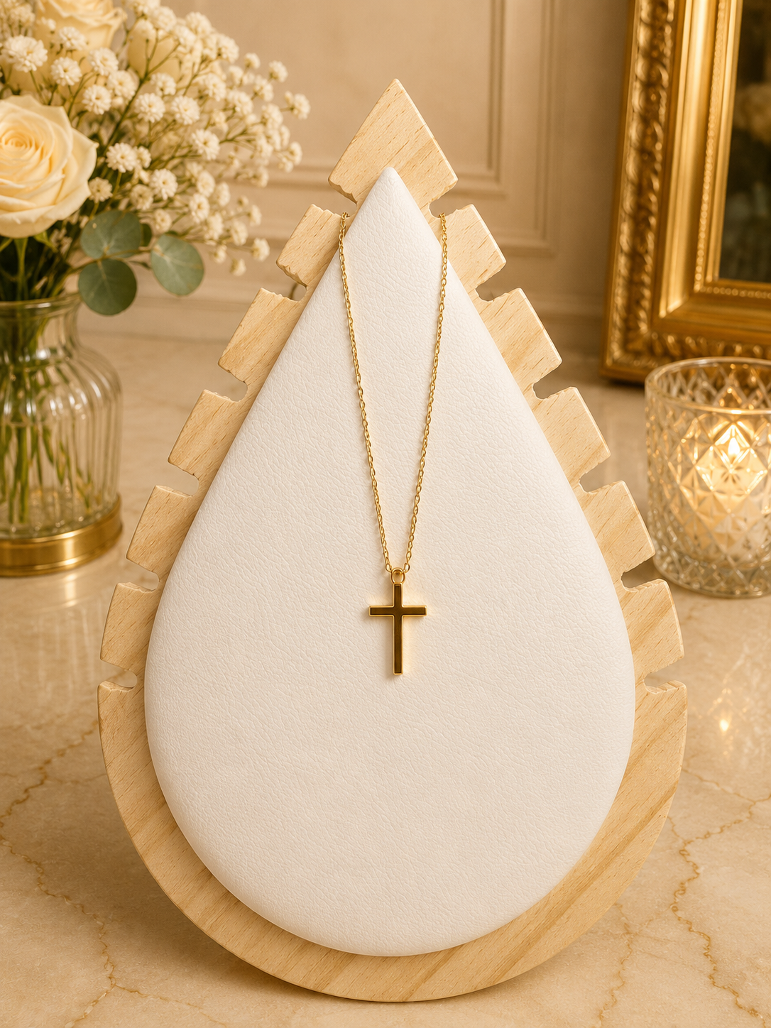 Basic Cross Pendant Necklace