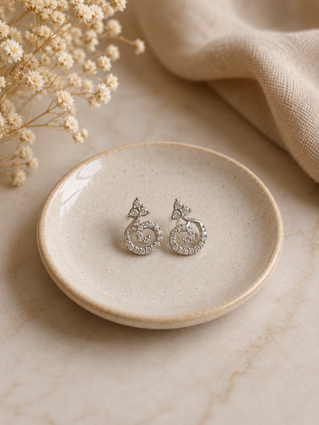 Celeste Swirl Earrings