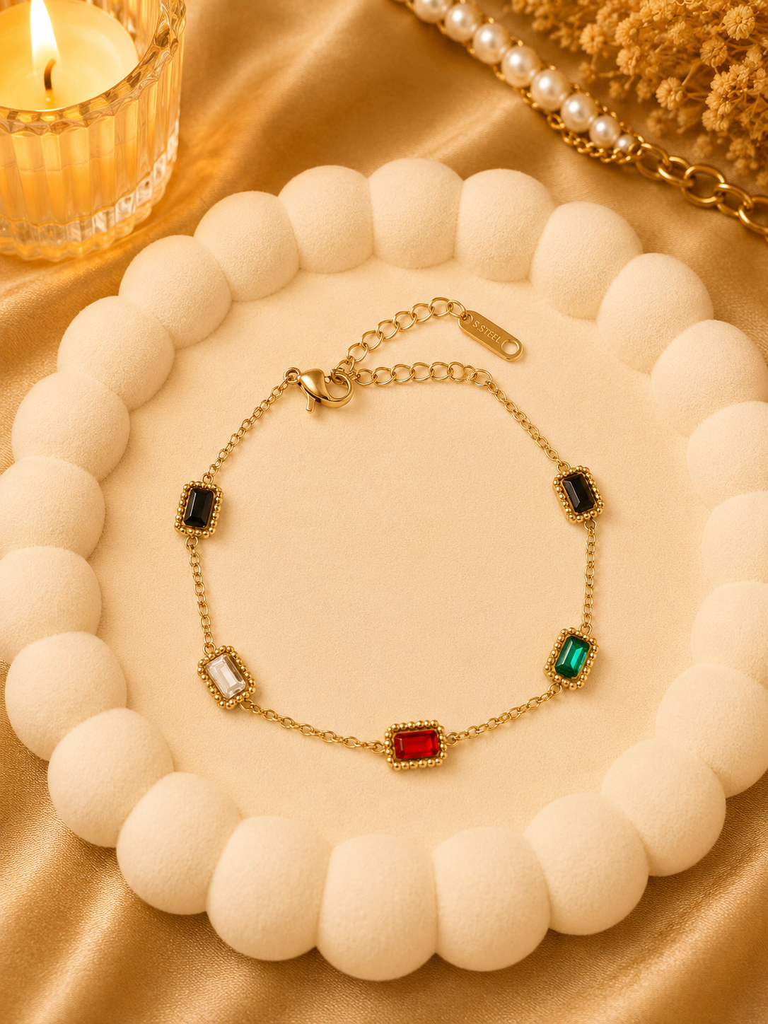 Multi Gemstone Bracelet