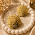 Sunray Medallion Earrings