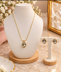 Crystal Elegance Necklace & Earring Set