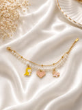 Sweet Charm Pearl Bracelet