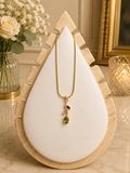Floral Tulip Pendant Necklace