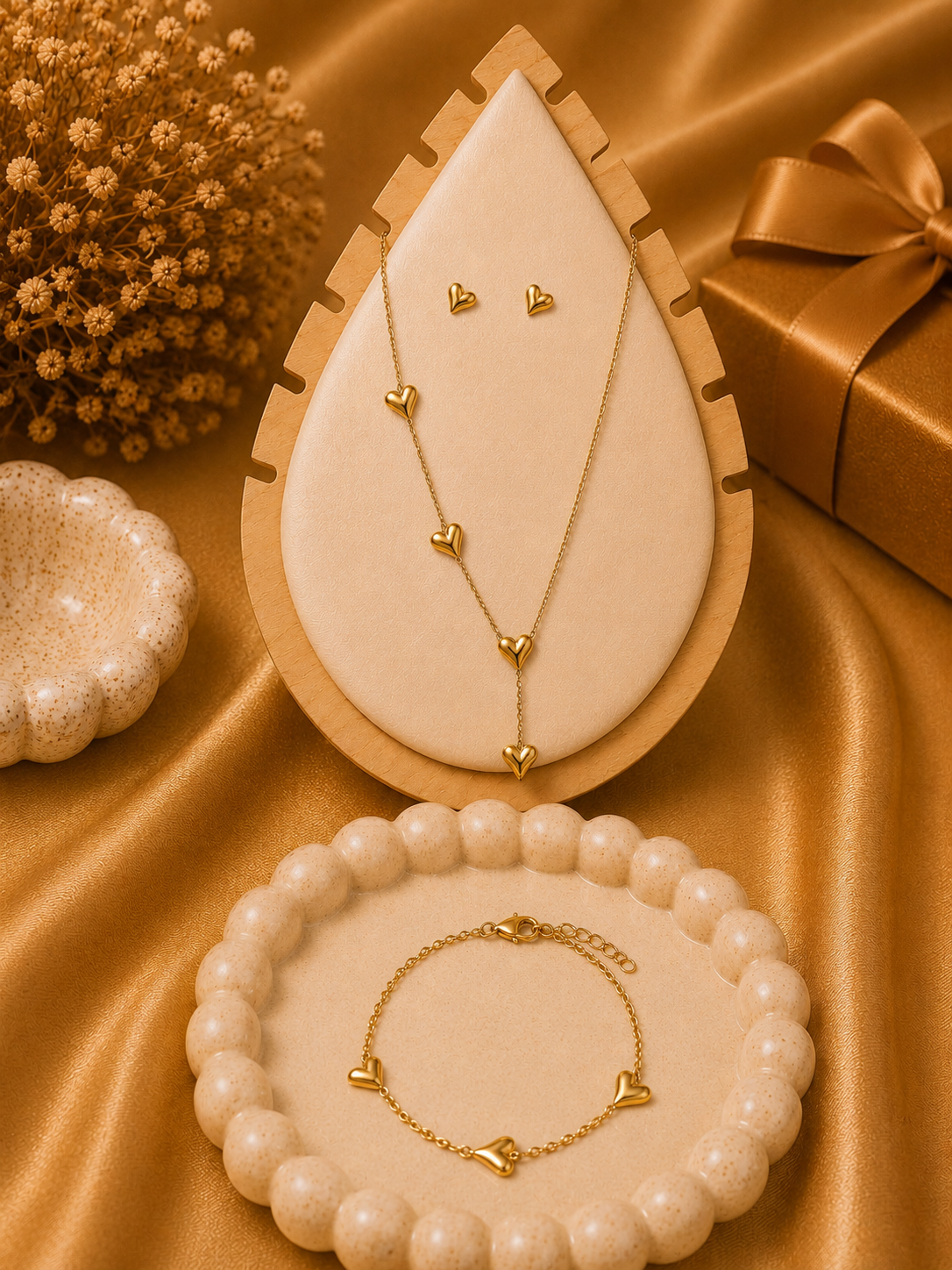 Heart Charm Set