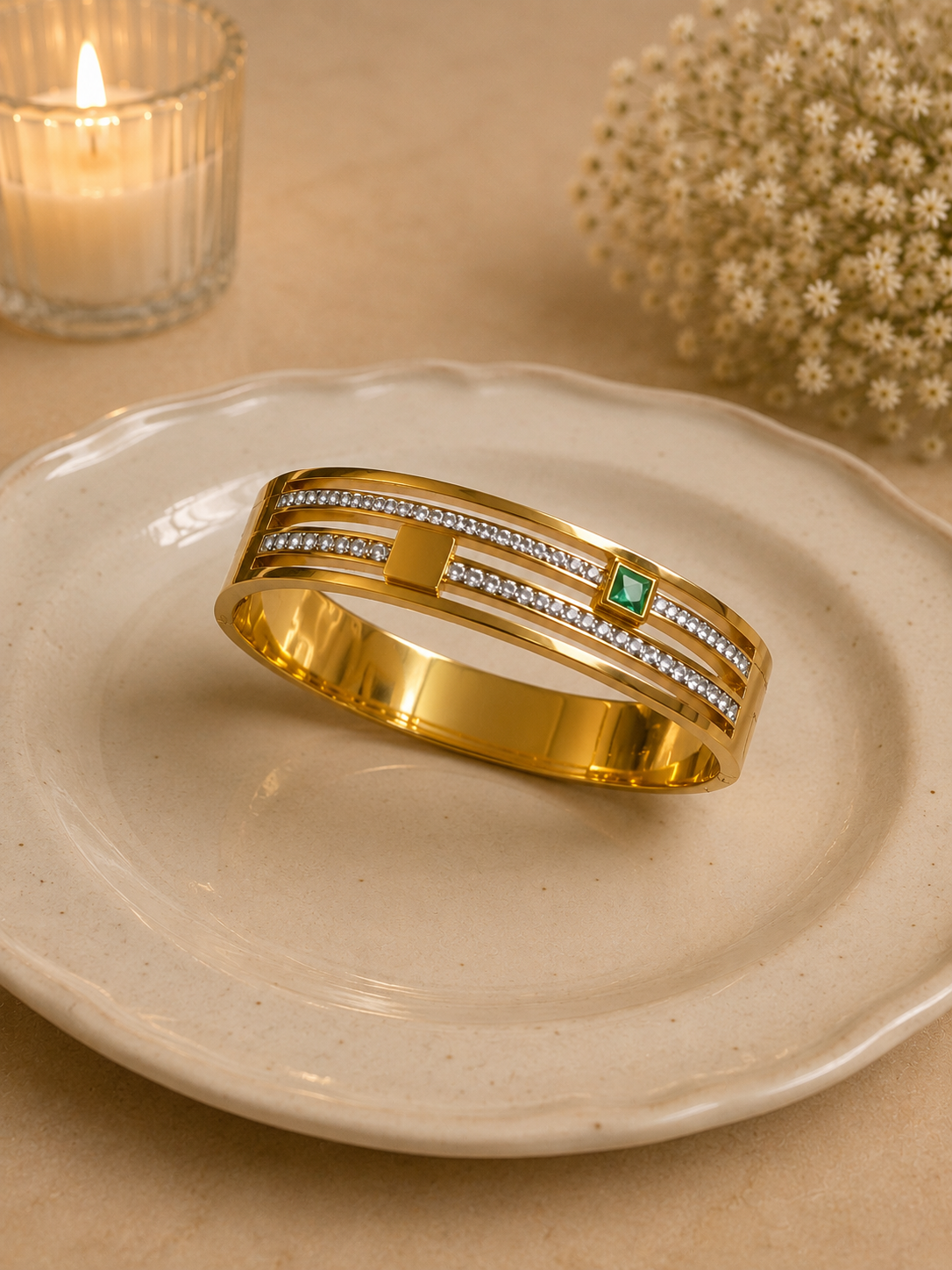 Emerald Luxe Bracelet
