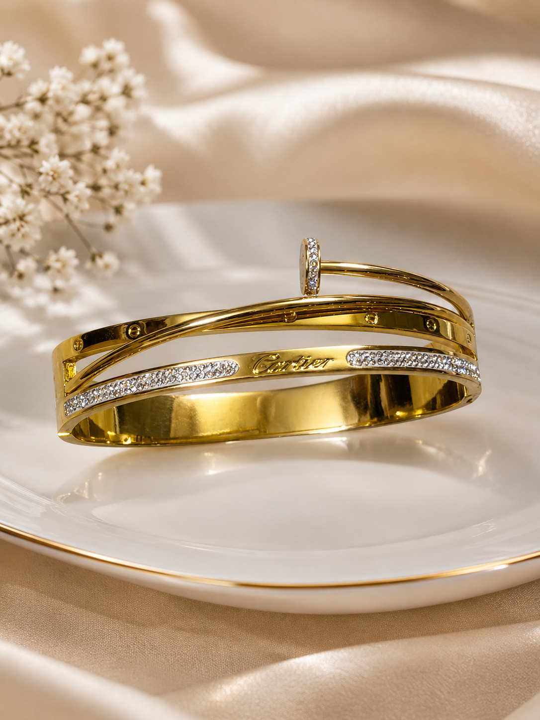 Cartier Nail Bracelet