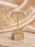 Mother of Pearl Bloom Stud Earrings