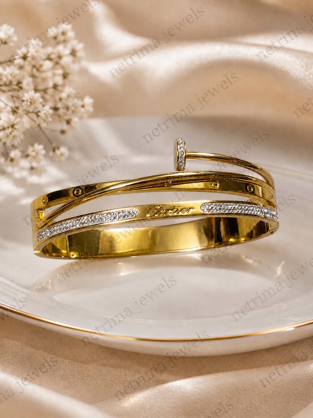 Cartier Nail Bracelet