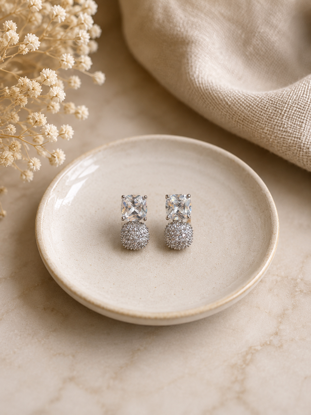 Nova Dome Earrings