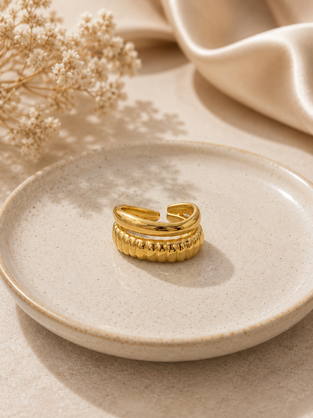 Layered Open Ring