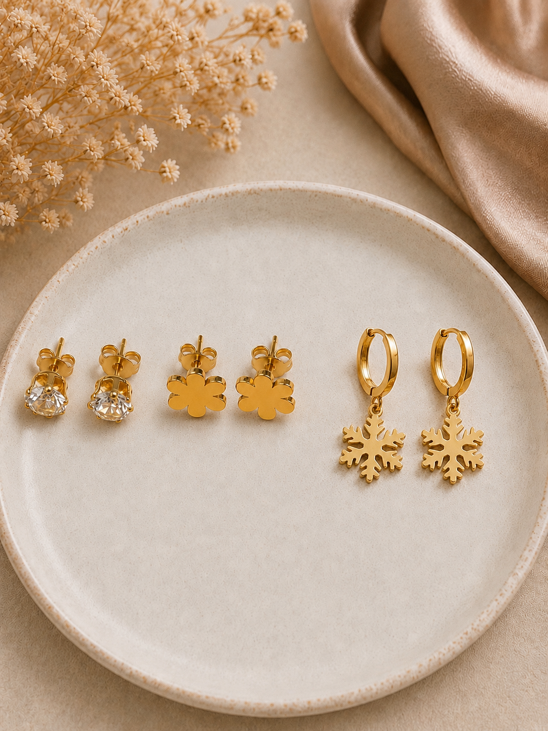 Earring Combo Set of 3
