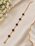 Midnight Clover Luxe Bracelet