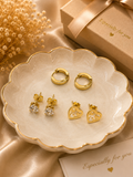 Earring Combo Set of 3