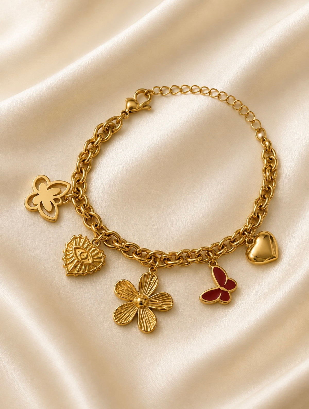 Golden Charm Garden Bracelet