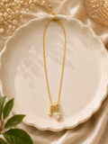 Luna Heart Charm Necklace
