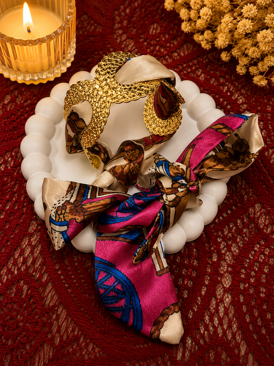 Parisian Scarf Bracelet