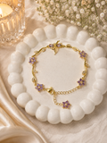 Lavender Bloom Tulip Bracelet