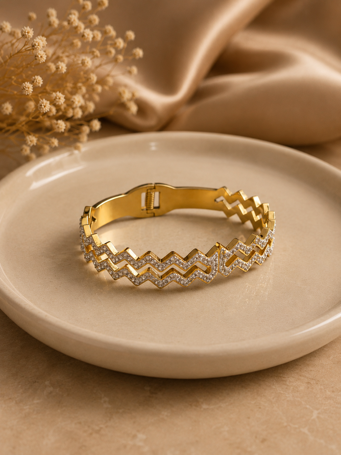 Crystal Wave Bracelet