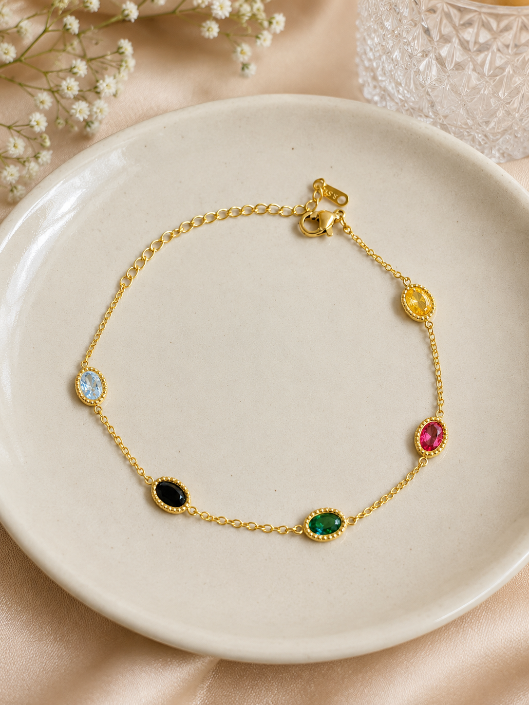 Harmony Gems Charm Bracelet