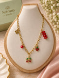🍒
Cherry Berry Charm Necklace