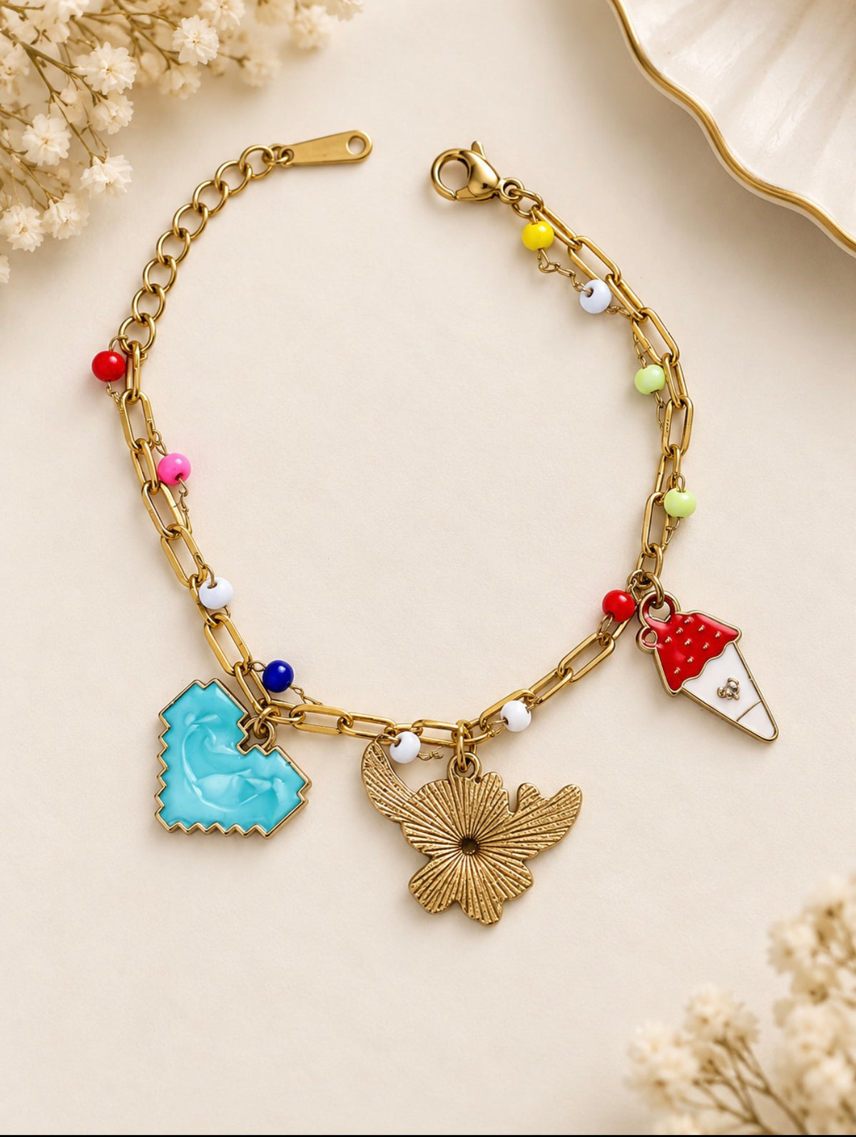 Colour Pop Charm Bracelet