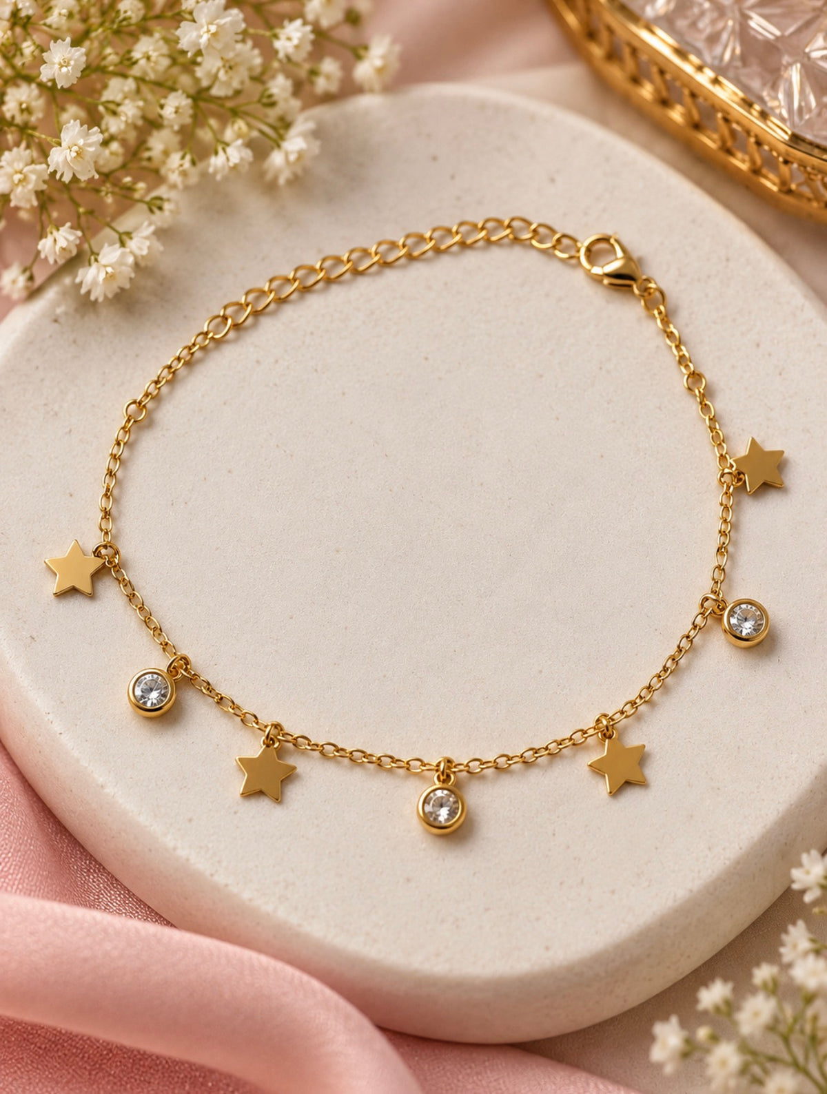 Starry Charm Bracelet