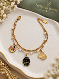 Lucky Charm Pearl Bracelet