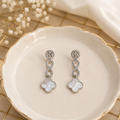 Infinity Clover Pearl Drops