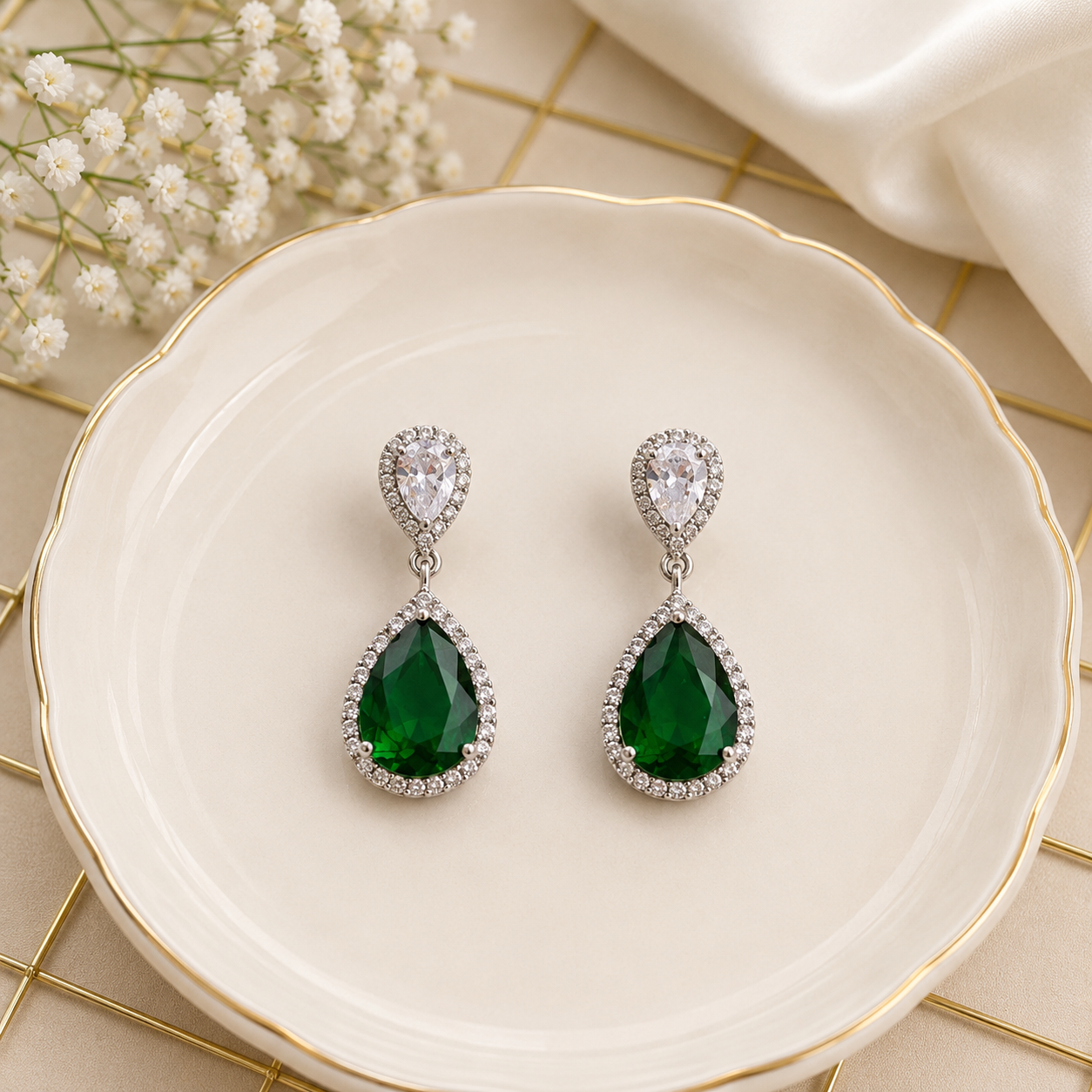 Emerald Dew Drops