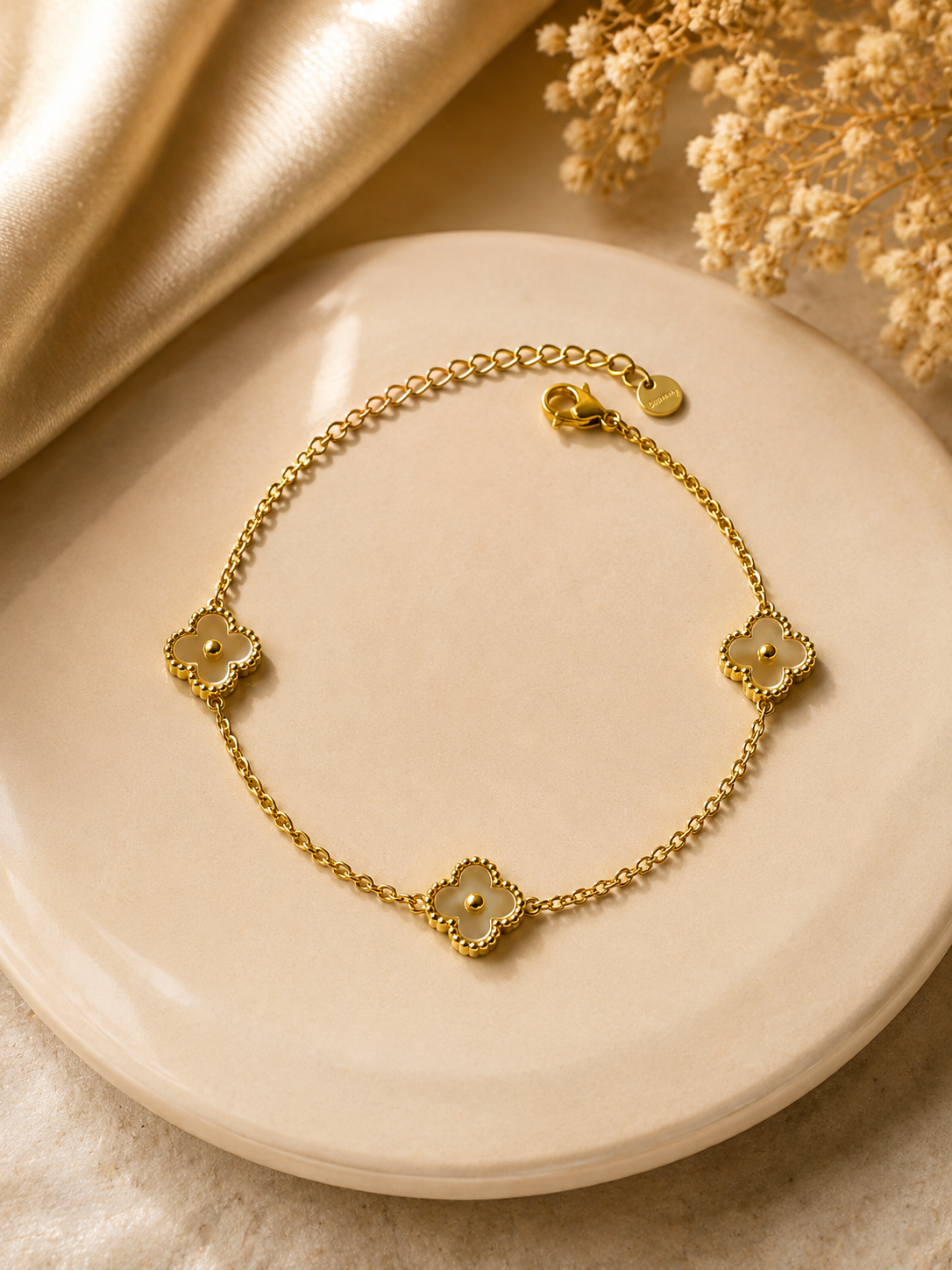 Clover Charm Bracelet
